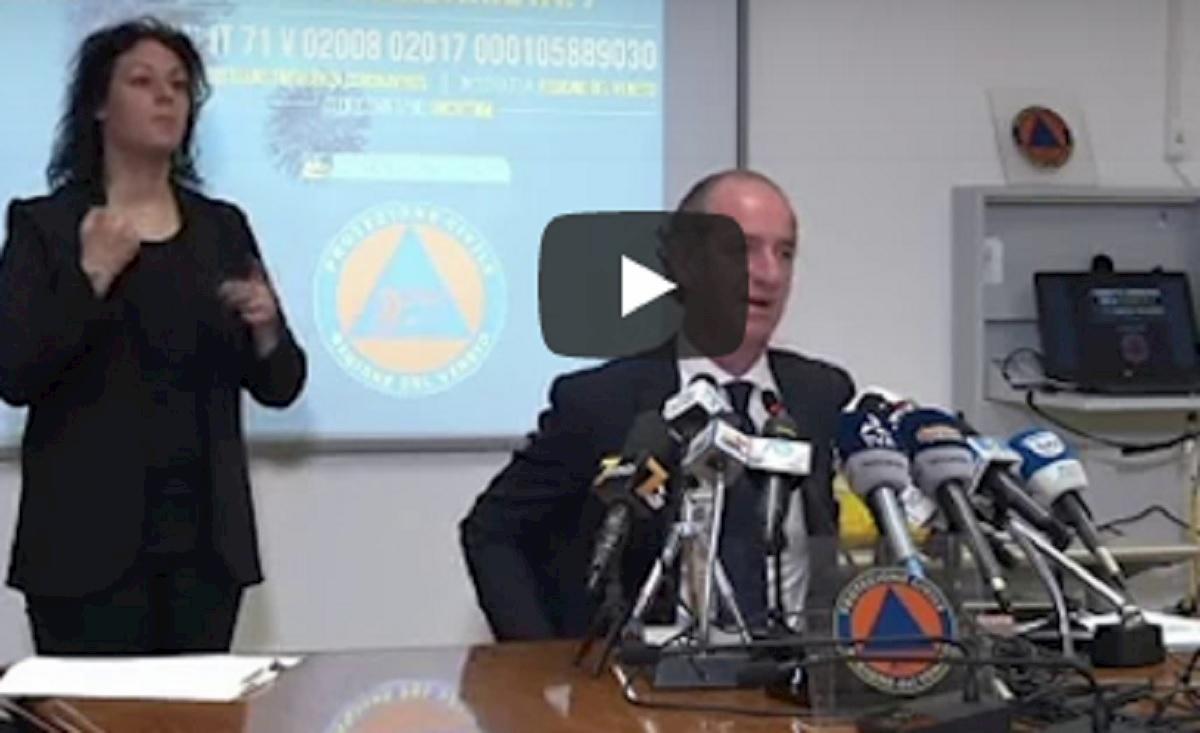 luca zaia convivere con il virus