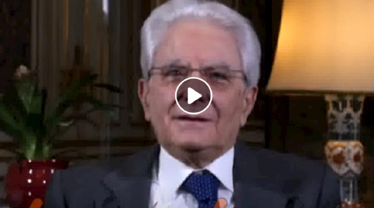 mattarella videomessaggio