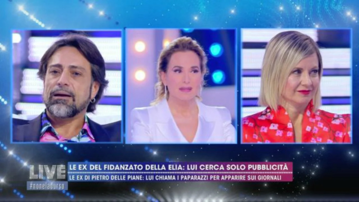 Pietro Delle Piane interrotto durante proposta ad Antonella Elia: si infuria