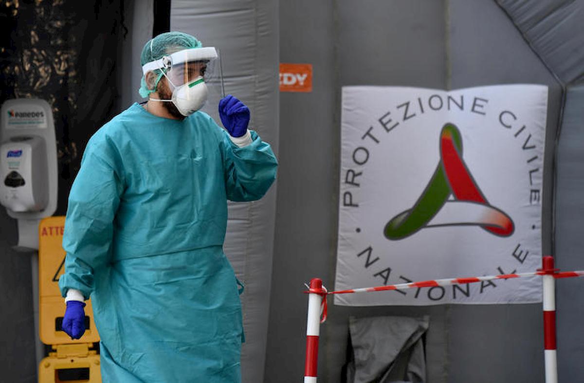 protezione civile e mascherine