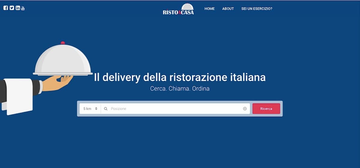 Coronavirus, arriva Ristoacasa: il delivery della ristorazione italiana