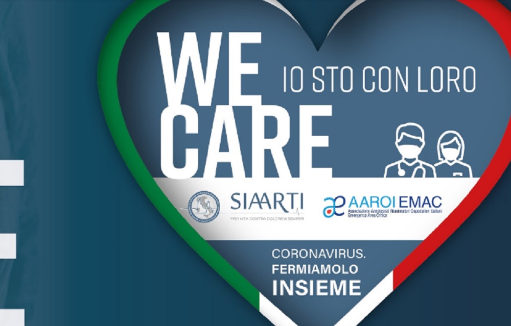 Coronavirus, crowdfunding Siaarti: 40mila euro per le mascherine