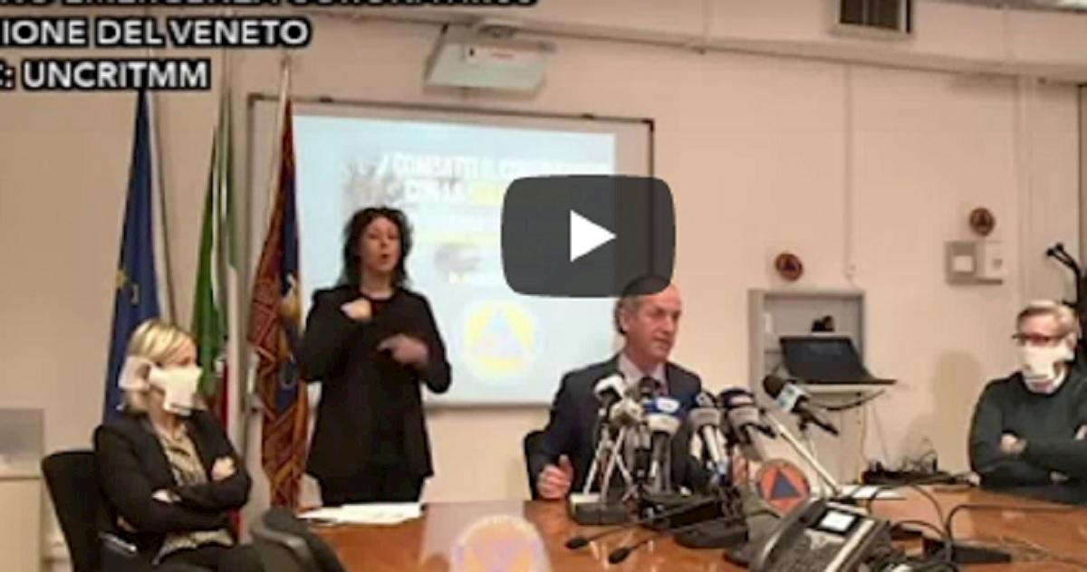 zaia lockdown veneto