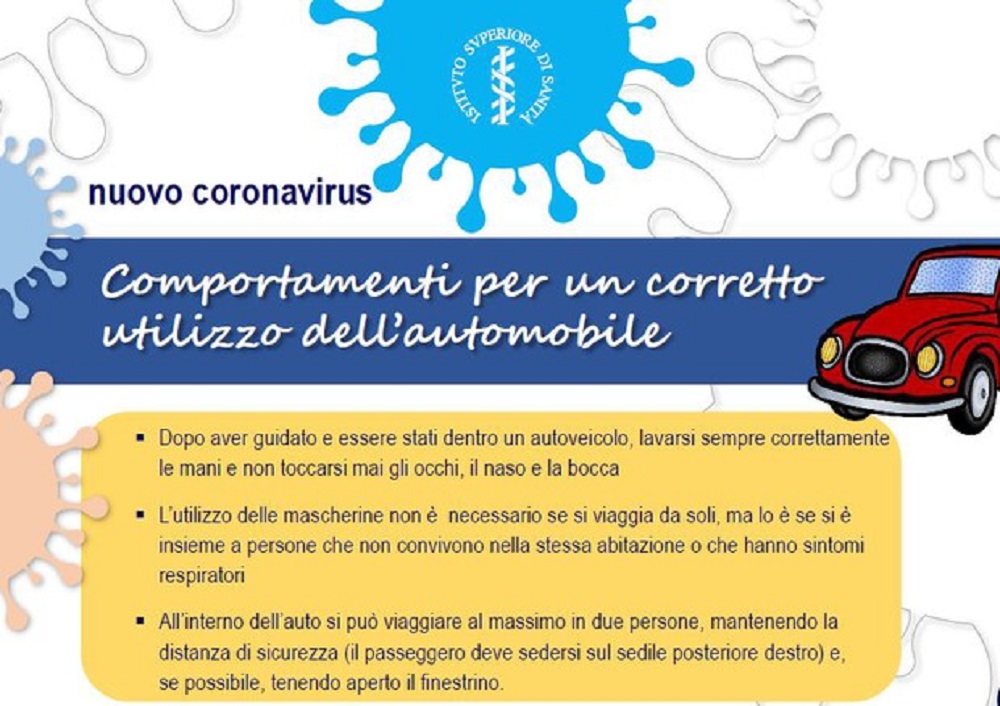 Fase 2 coronavirus, come viaggiare in auto: mascherina e finestrini aperti, dopo lavarsi le mani