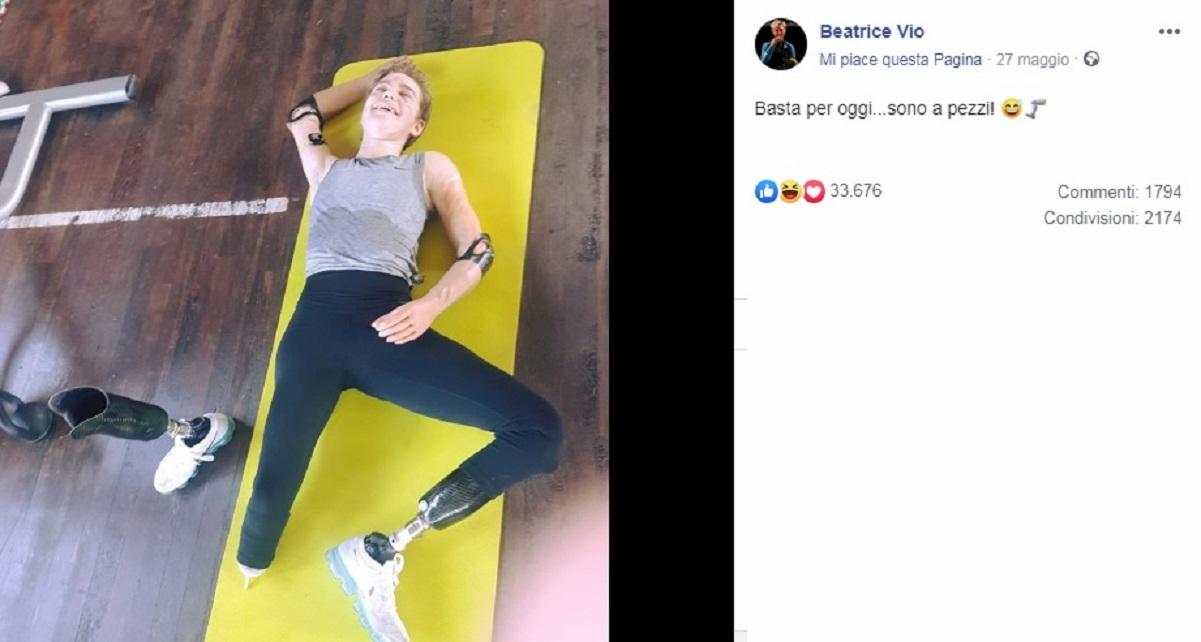 bebe vio post facebook