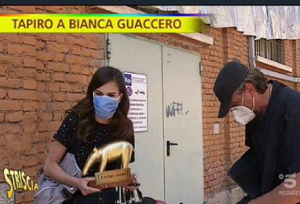 Bianca Guaccero, Striscia