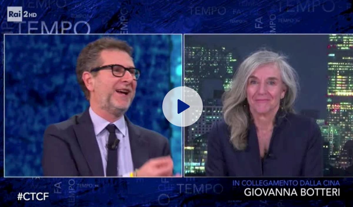 Giovanna Botteri a Fabio Fazio torna sulle critiche di Striscia: "Ho messo la giacca per te"