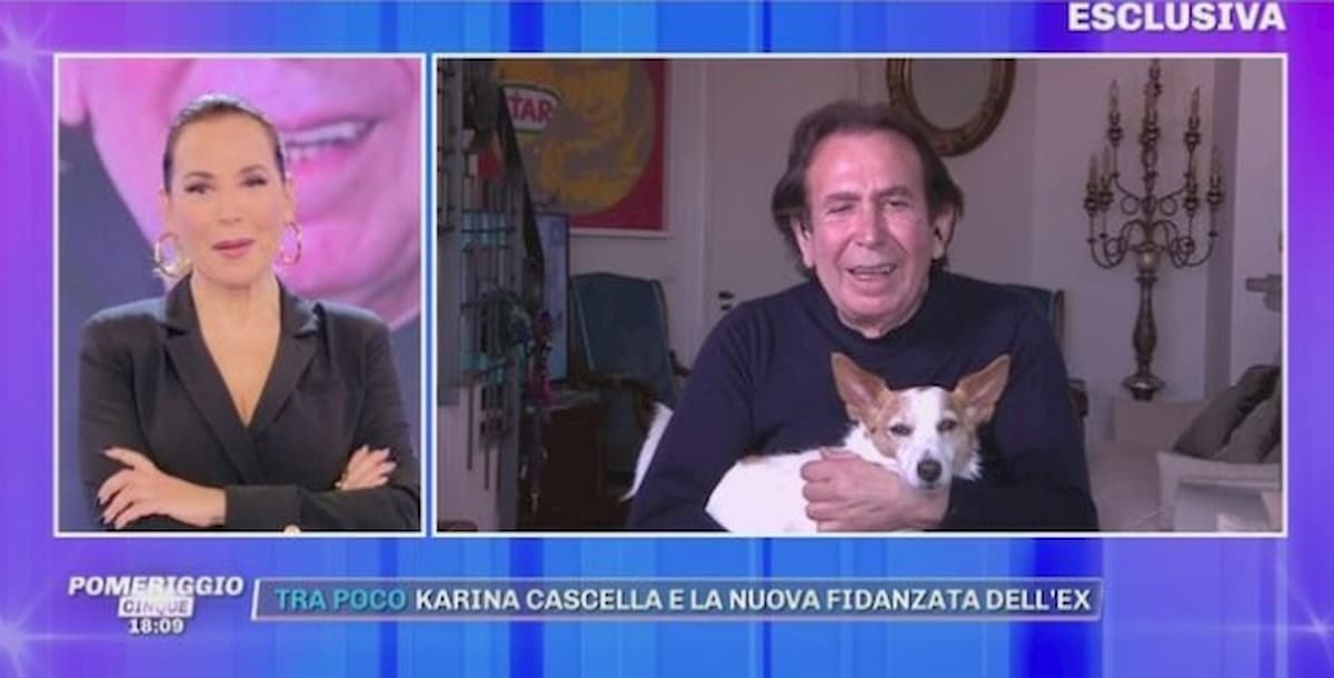 Giucas Casella in lacrime a Pomeriggio 5: "Mio figlio mi lasciava il cibo in garage..."