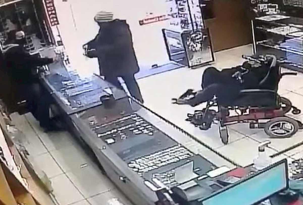 disabile rapina brasile