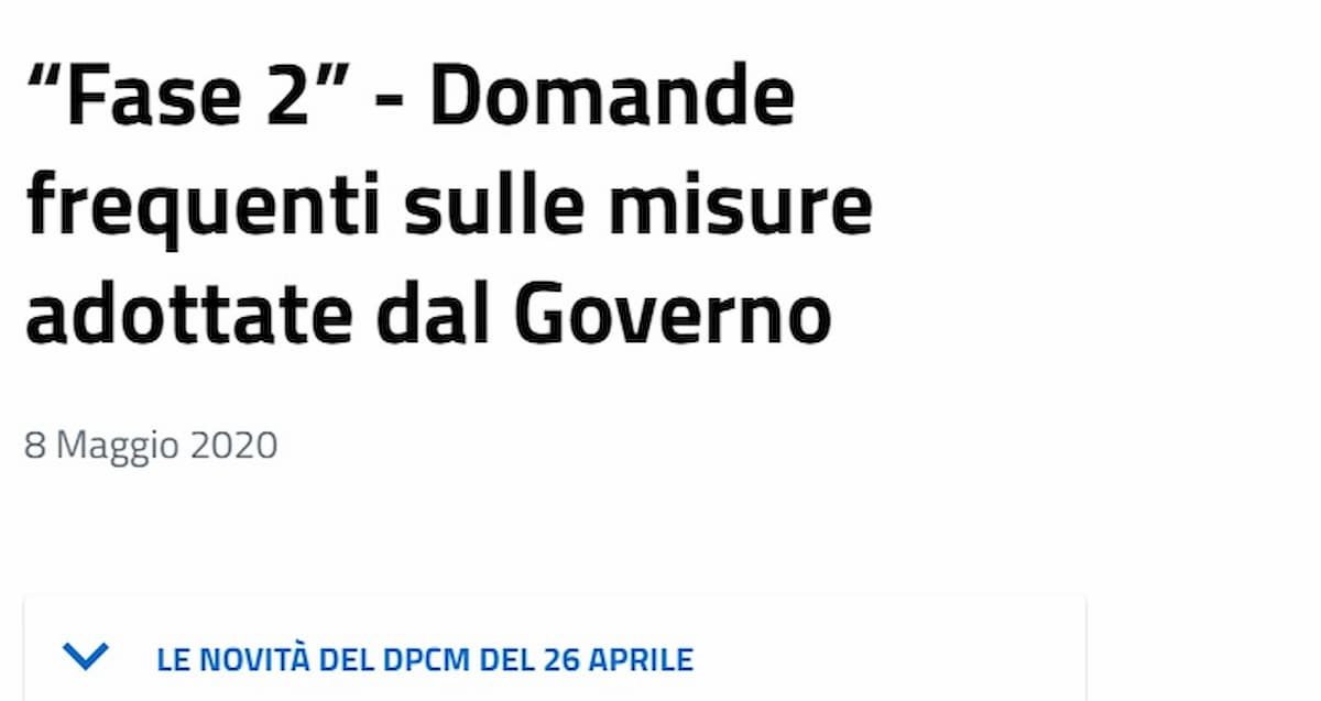 Coronavirus Fase 2, nuove Faq Governo: si può accompagnare un parente a lavoro, sì a yoga e pilates all'aperto