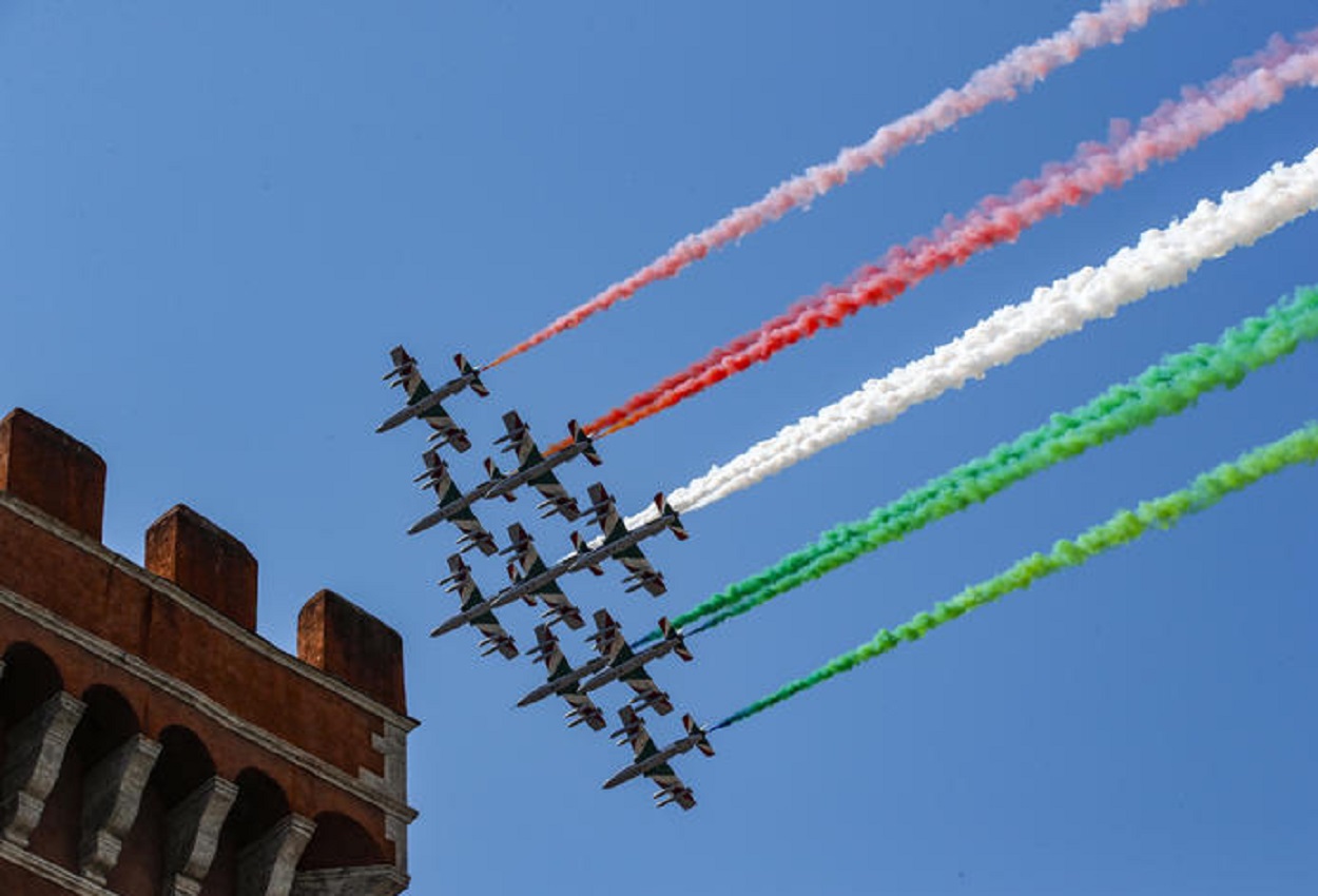 Frecce Tricolori, Ansa