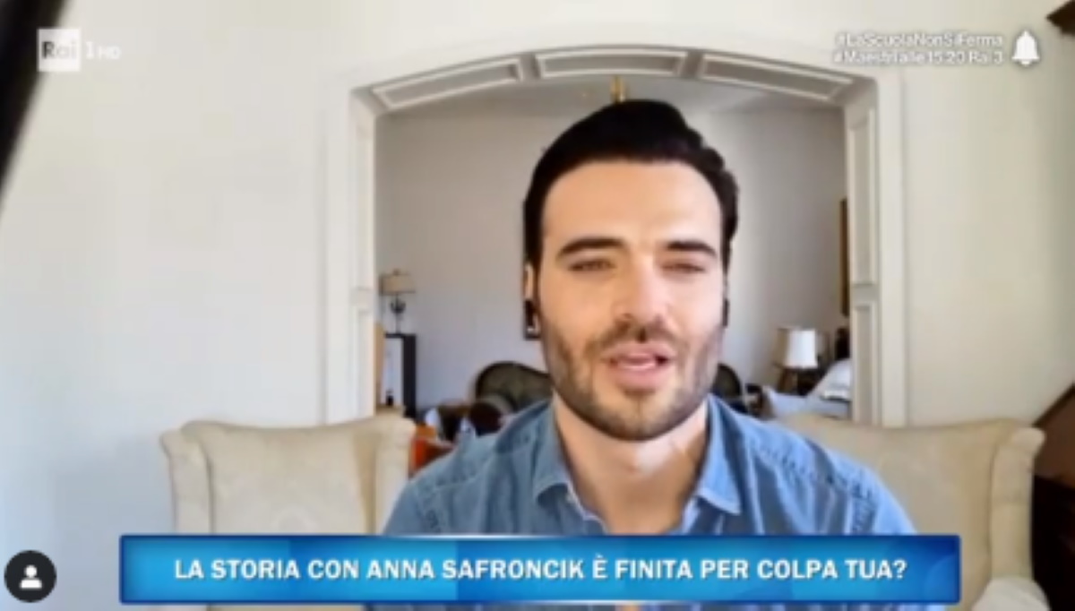 Giulio Berruti single a Vieni da me: Storia finita con Francesca Kirchmair