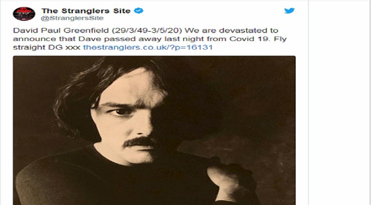 coronavirus morto dave greenfield