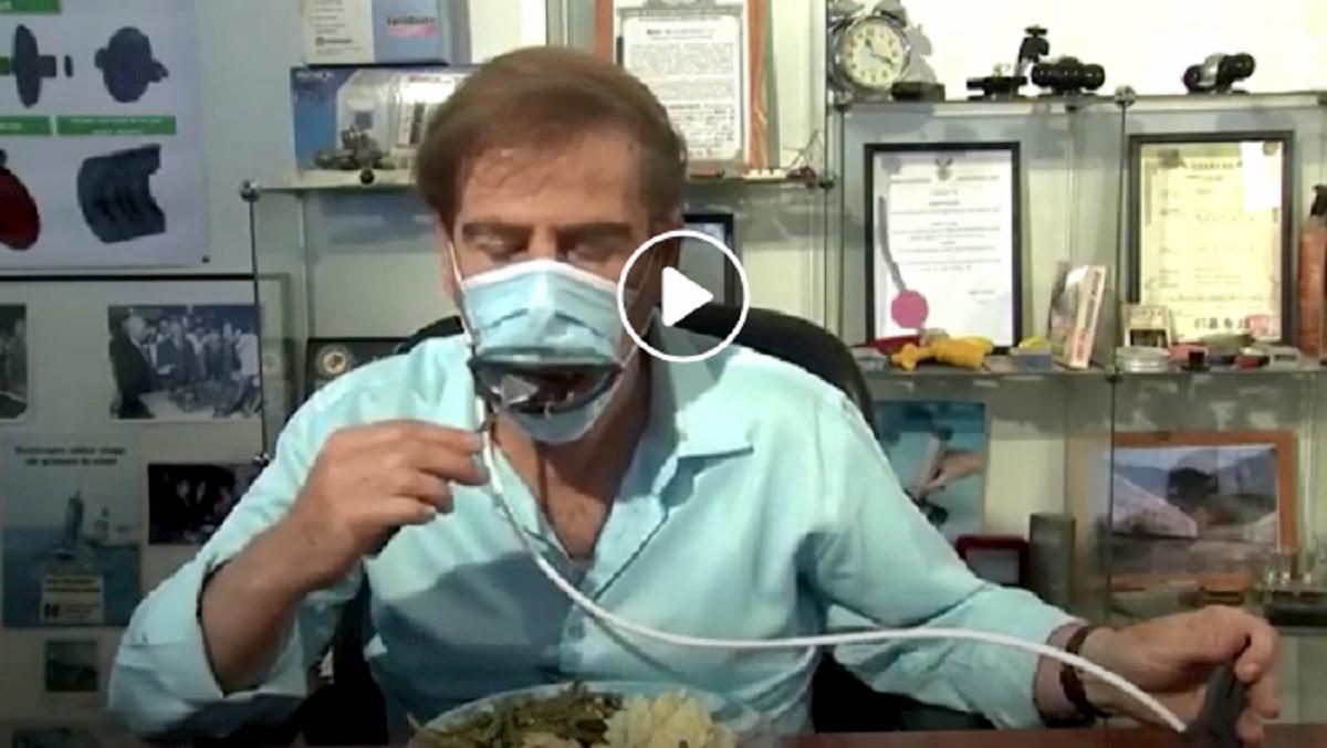 mascherina ristorante