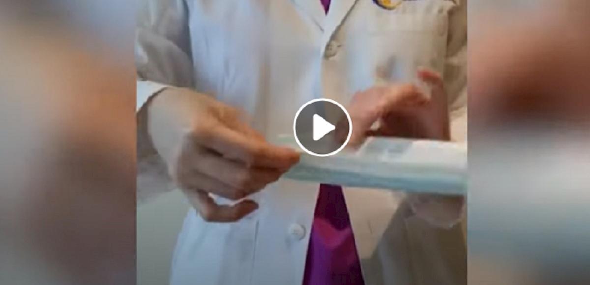 mascherine tutorial dottoressa