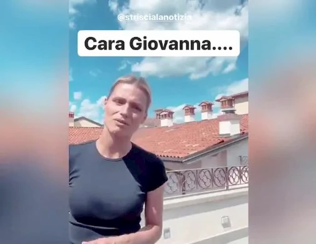 Michelle Hunziker a Giovanna Botteri: "Guarda il video e fammi sapere cosa ne pensi"