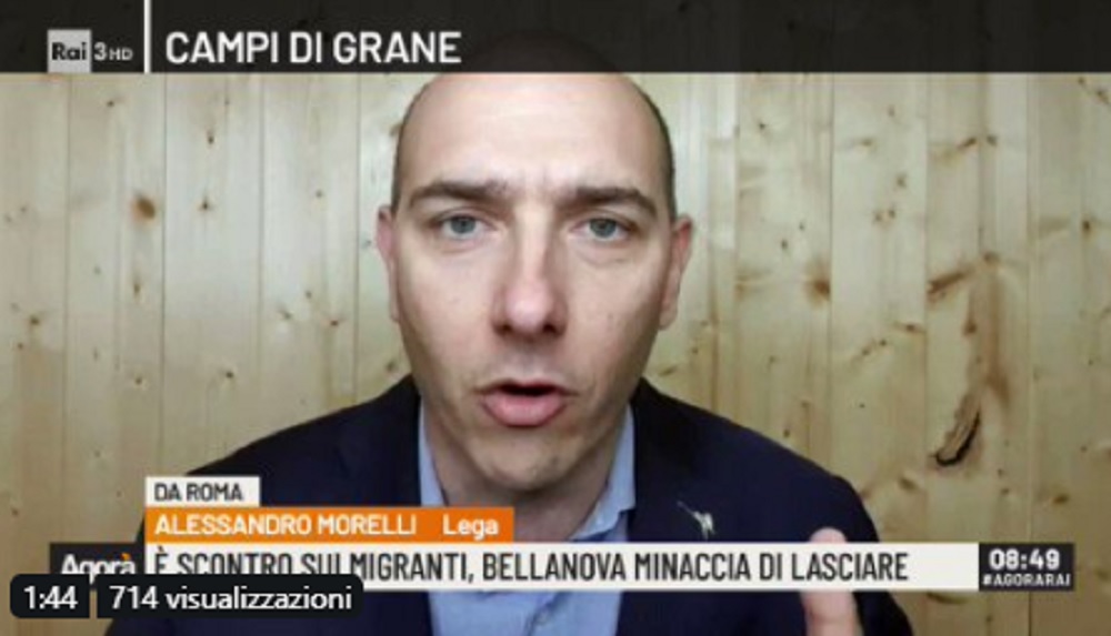 Morelli (Lega): "Migranti regolarizzati? Vorranno contratto di lavoro e saranno disoccupati"