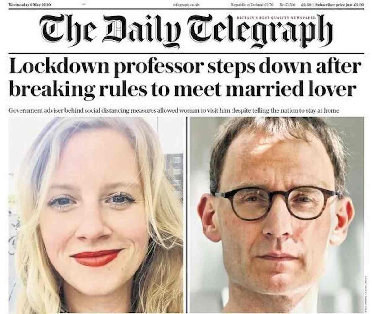 Neil Ferguson, il virologo del governo inglese si dimette: ha incontrato l'amante in lockdown