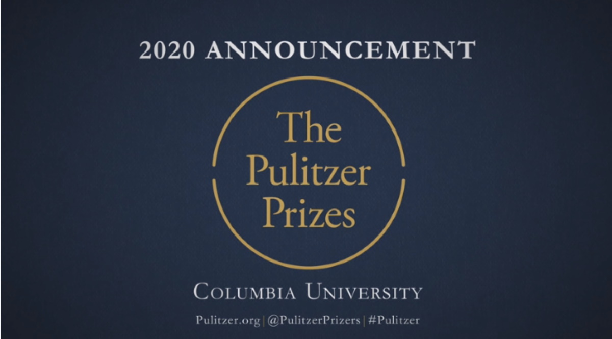 Premi Pulitzer 2020, annuncio dei vincitori via Youtube dei vincitori