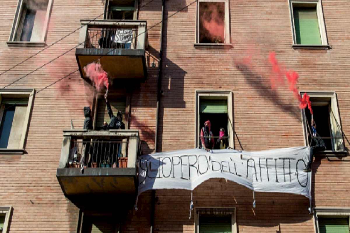 sciopero affitto bologna