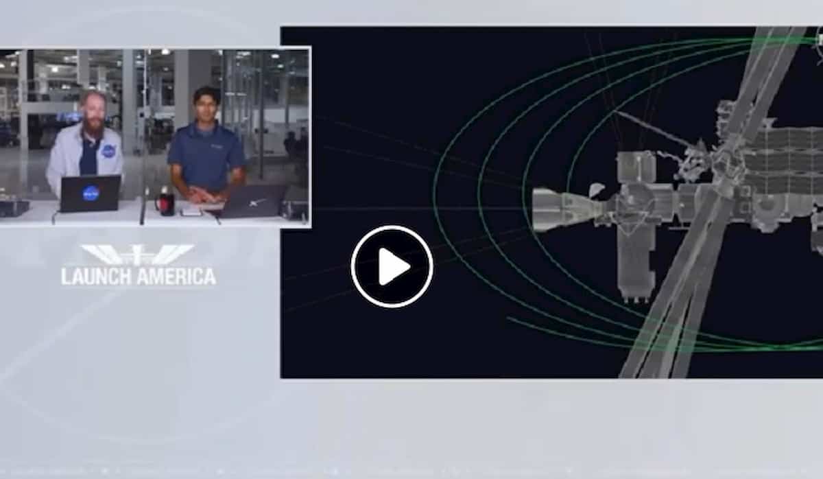 SpaceX, Crew Dragon di Elen Musk arriva all'Iss: VIDEO aggancio in diretta