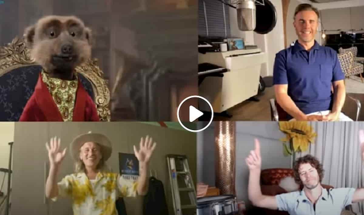 Take That, la reunion (tutta virtuale) con Robbie William (ma senza Jason) VIDEO