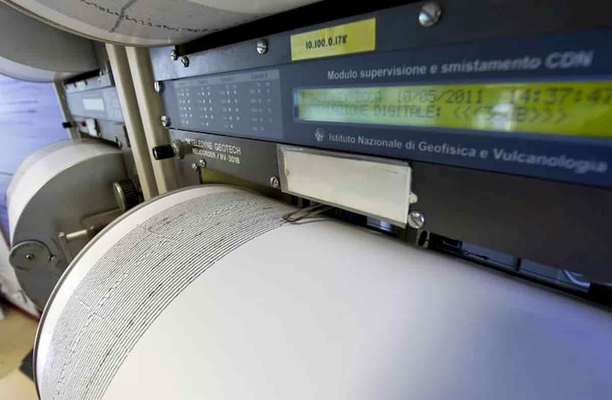 Terremoto Calabria 17 maggio: scossa in provincia di Vibo Valentia