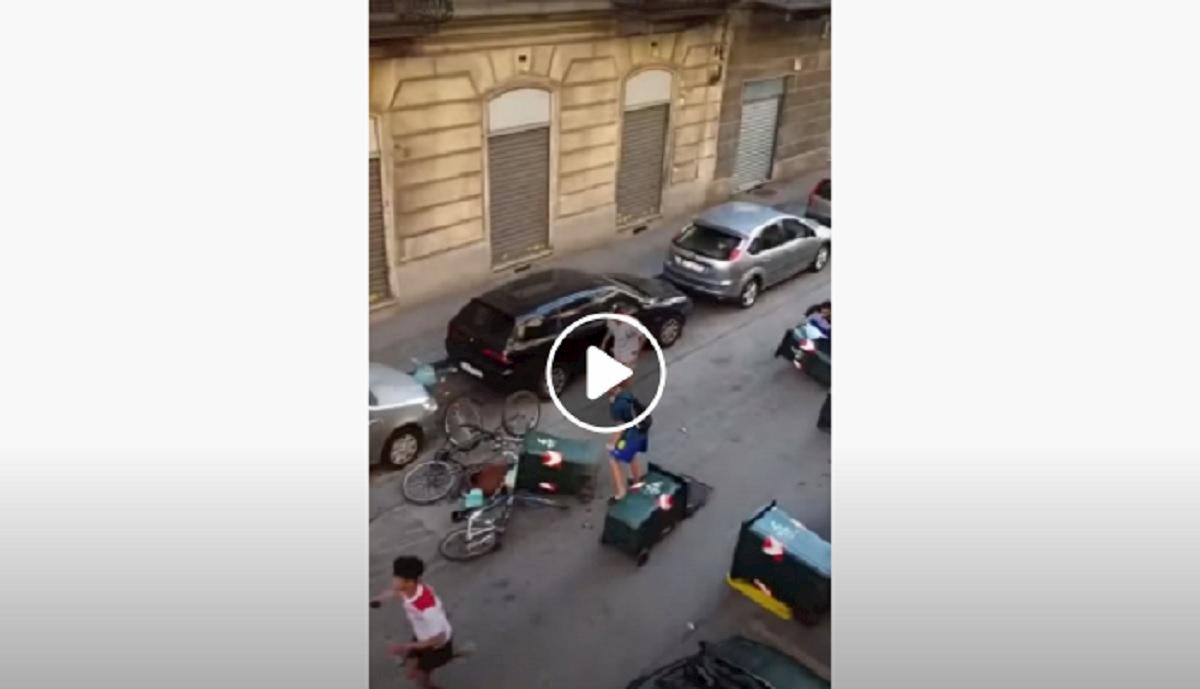 torino maxi rissa strada