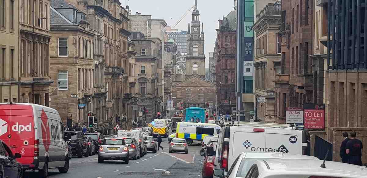 glasgow attacco in un hotel