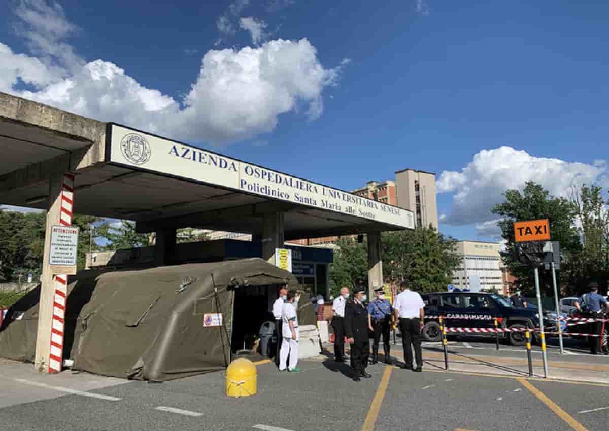 Alex Zanardi, l'ospedale di Siena