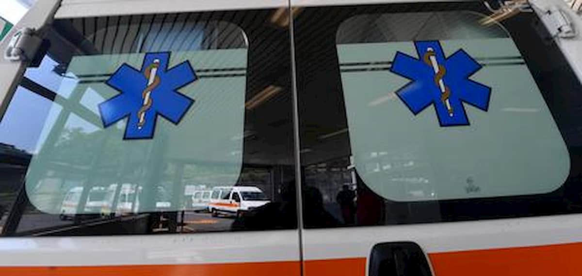 Una ambulanza del Pronto Soccorso