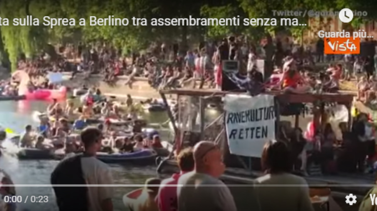 Coronavirus Germania, raveparty a Berlino. A Gottinga nuovi focolai