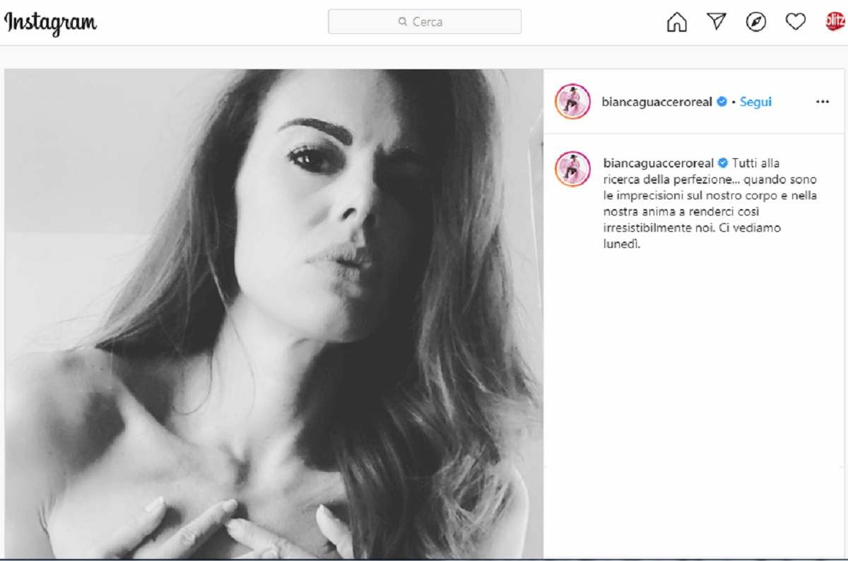 bianca guaccero instragram