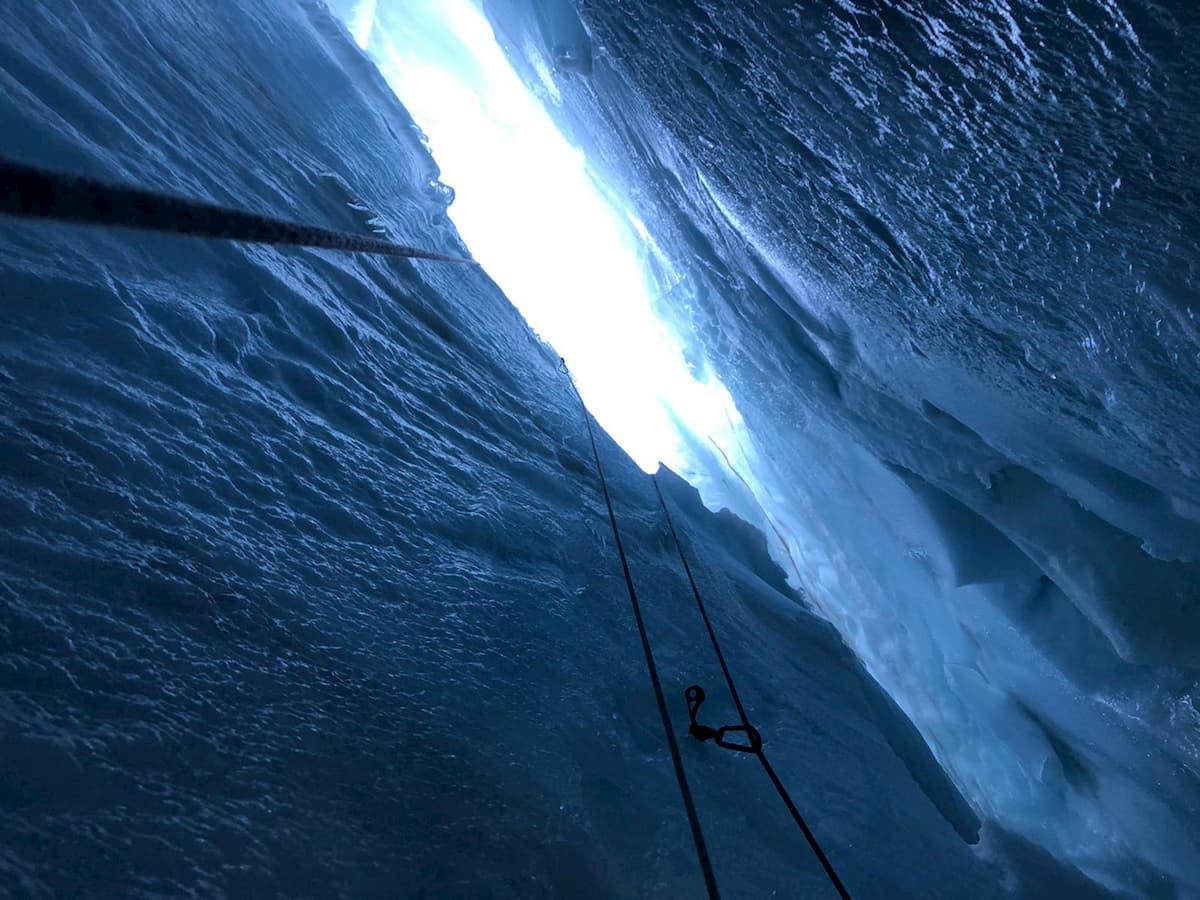 Recuperato il corpo di Daniele Catorci, finito in un crepaccio sul Gran Sasso