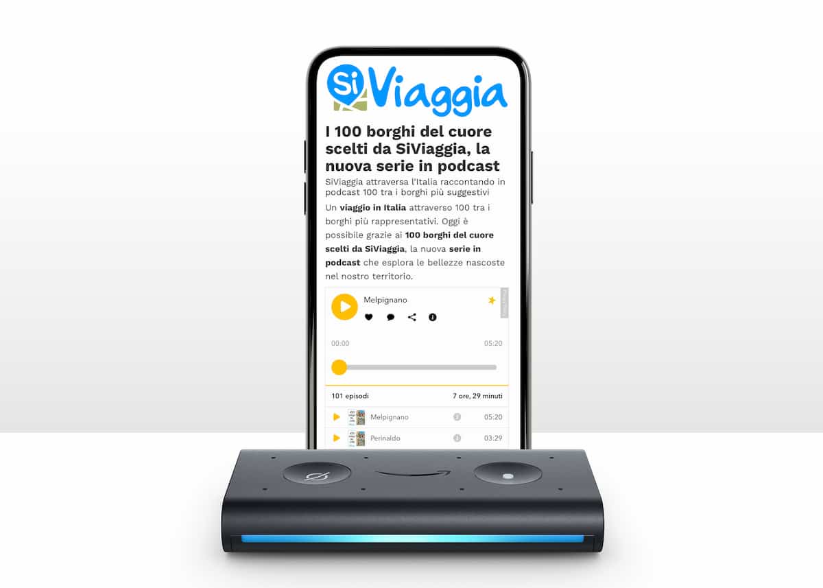I 100 borghi del cuore di SiViaggia: Italiaonline sbarca anche su Alexa