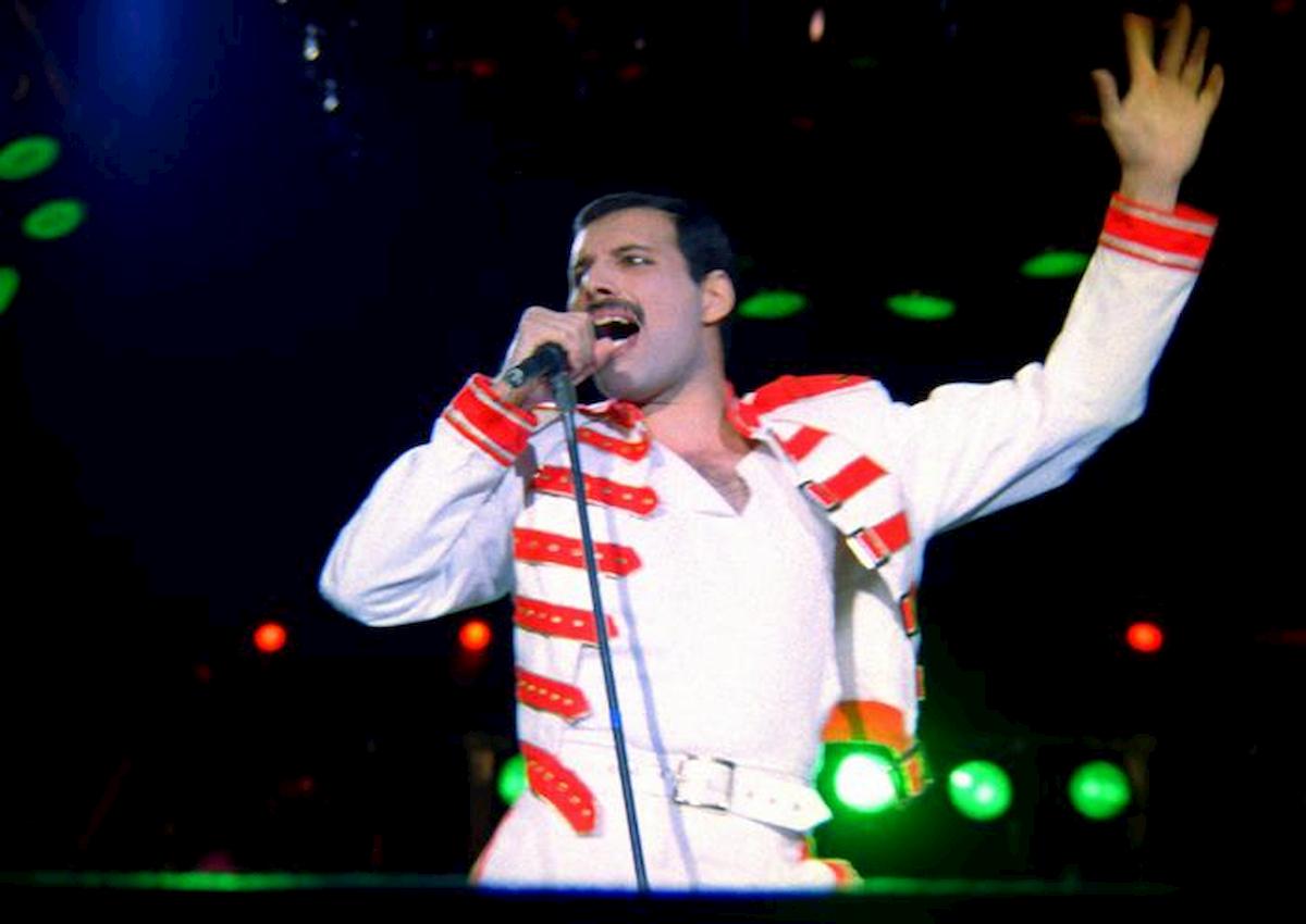 Nella foto Ansa Freddie Mercury