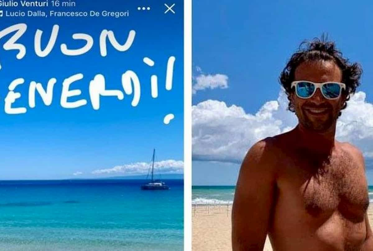 Bologna: Consiglio comunale in videoconferenza, Giulio Venturi in costume dalla spiaggia