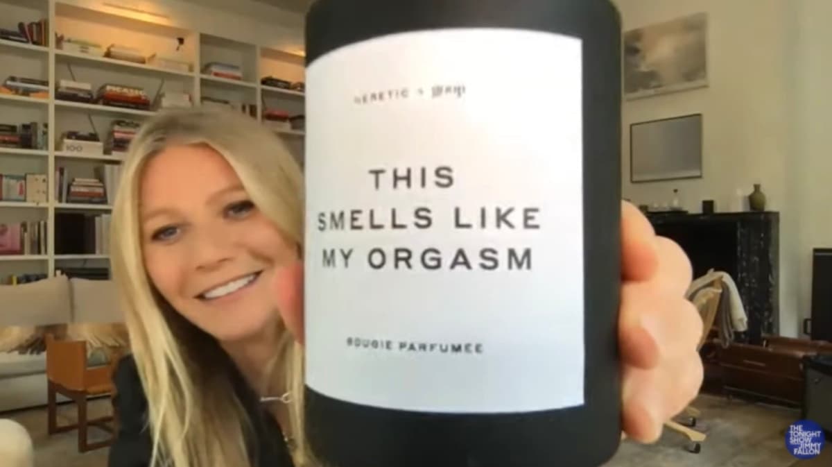 Gwyneth Paltrow candela al profumo del...suo orgasmo