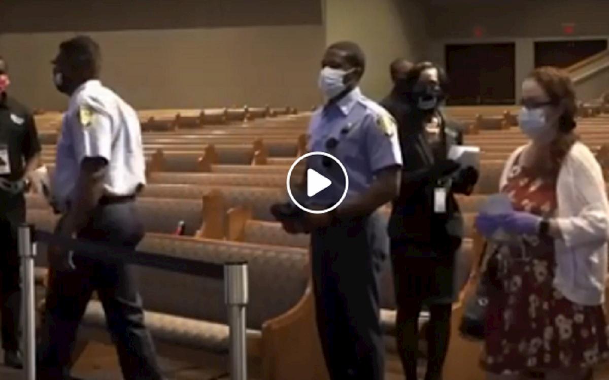 george floyd saluto feretro