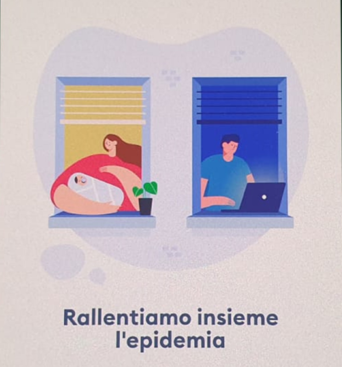 immuni il logo che fa discutere