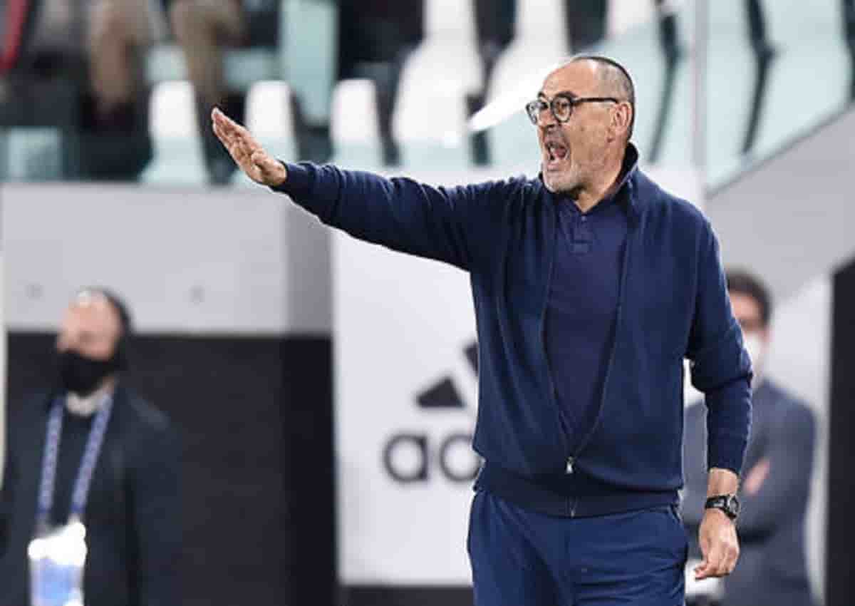 Juventus, Maurizio Sarri in una foto Ansa
