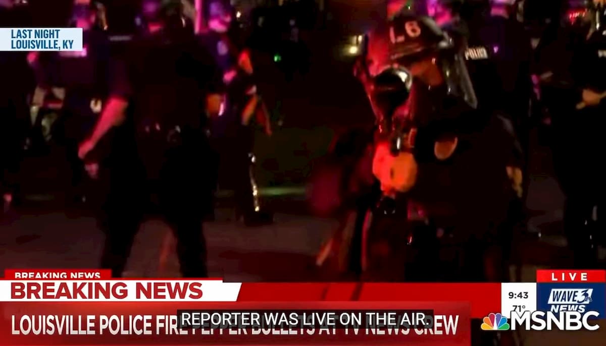 Louisville, polizia spara contro la giornalista in diretta: "Mi sparano addosso" VIDEO