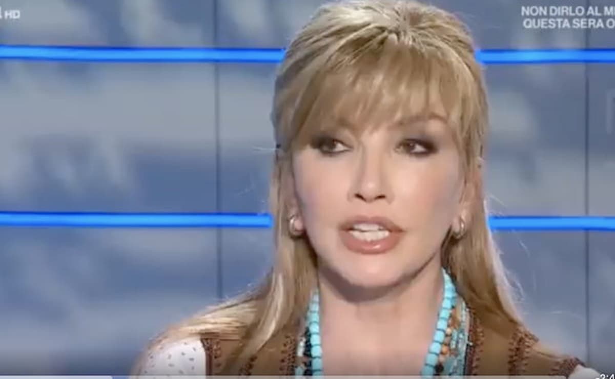Milly Carlucci a Domenica In del 21 giugno