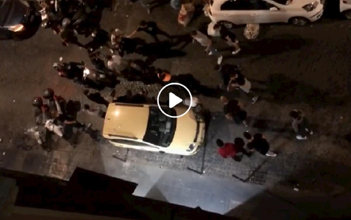 movida a roma rissa a trastevere