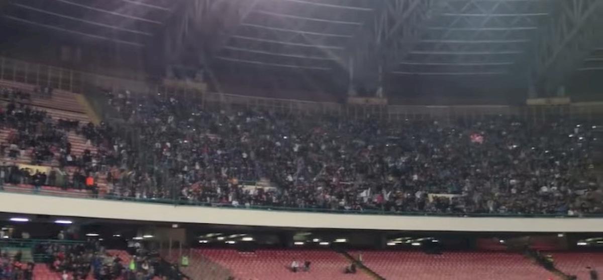 Coppa Italia, Napoli-Inter: le panchine del San Paolo a posti alternati