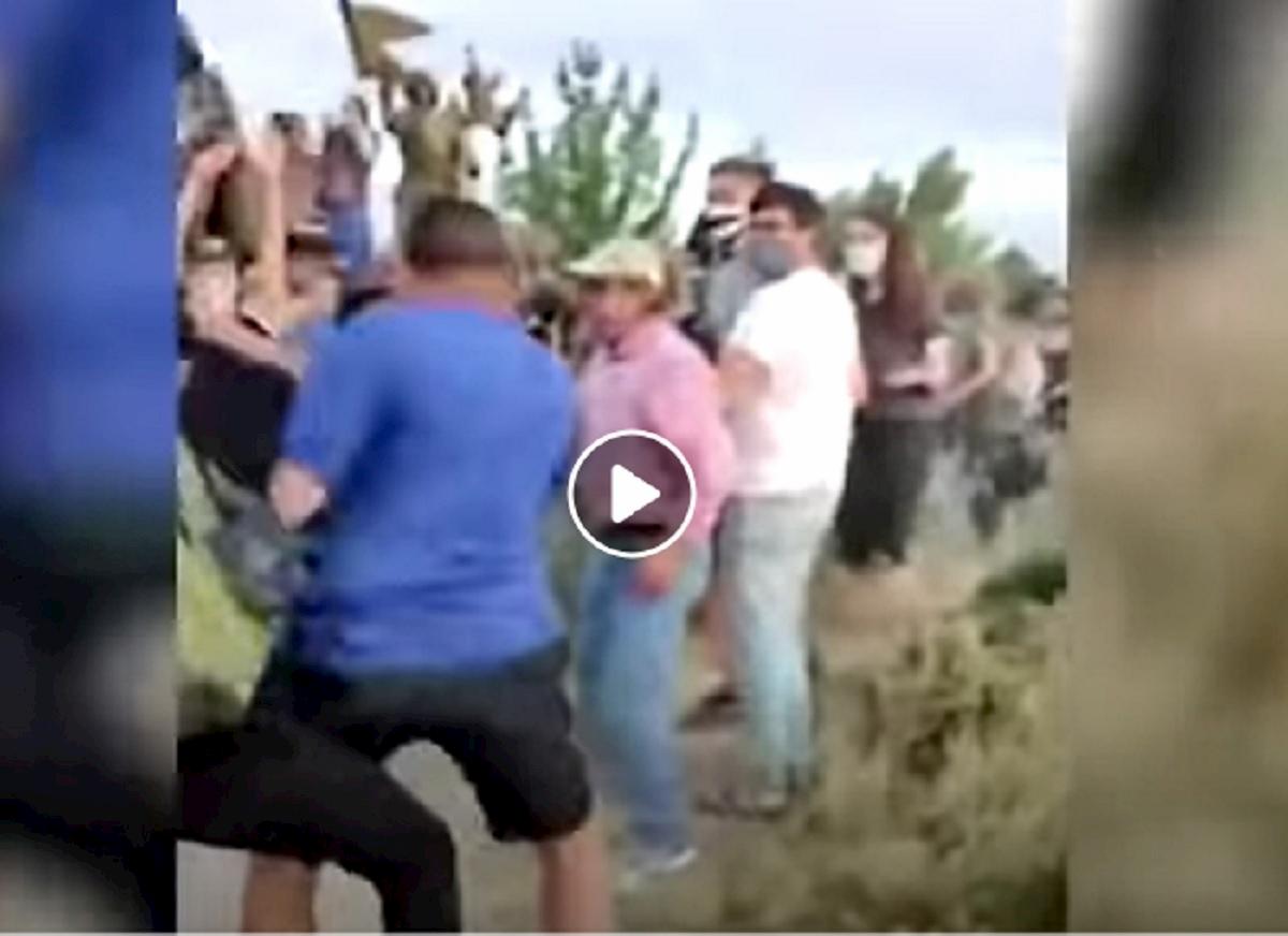 miliziano estrema destra