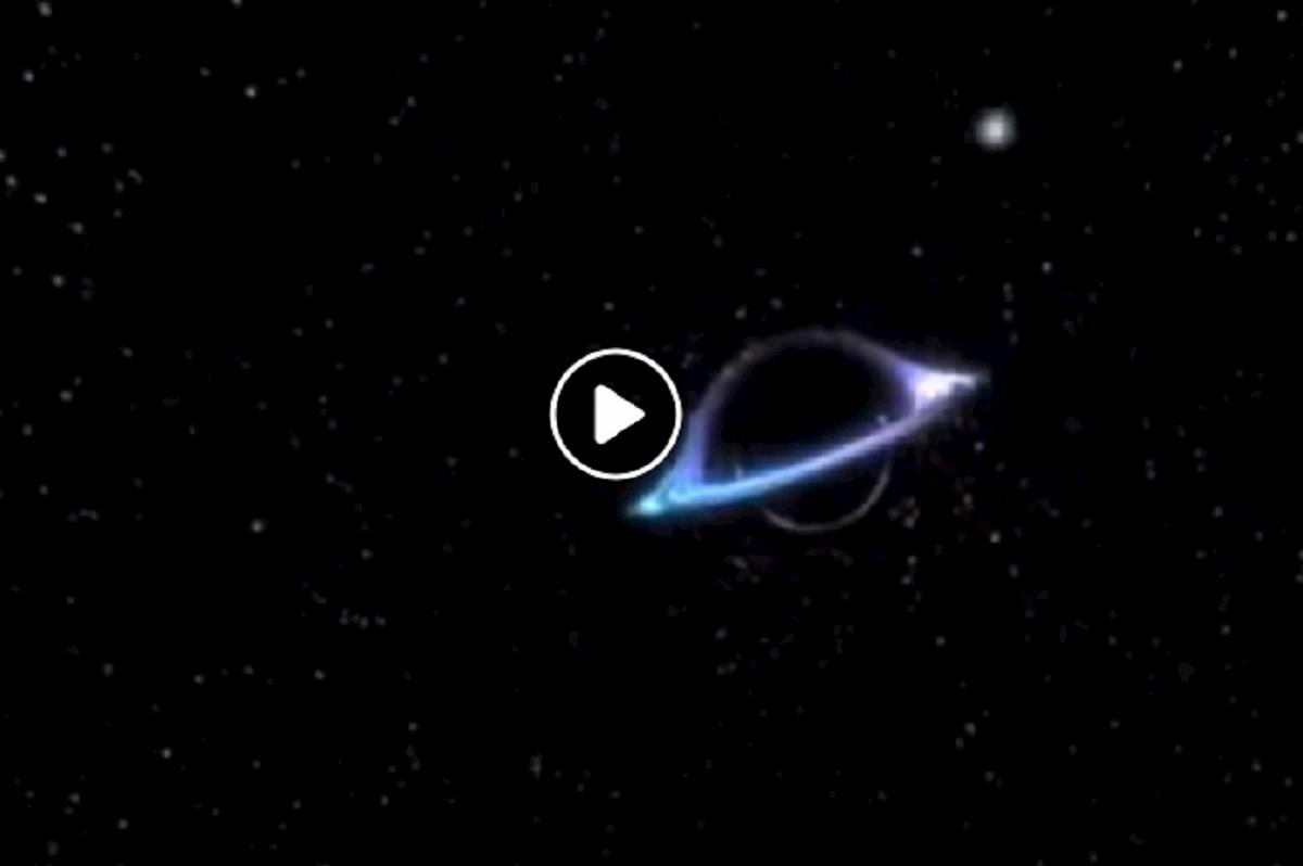 onde gravitazionali nello spazio