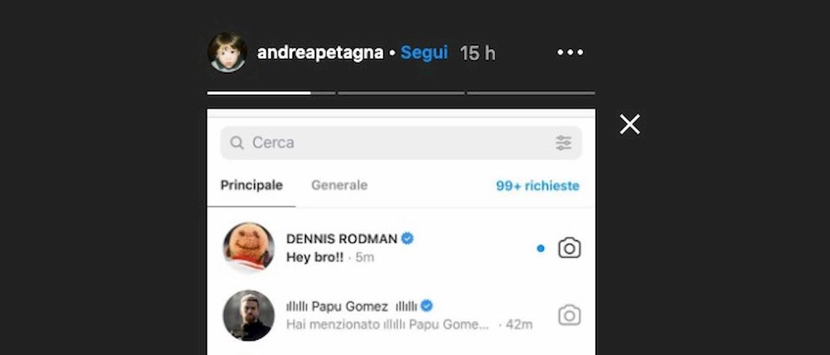 Petagna ha pagato il video messaggio di Rodman? La replica dell'attaccante della Spal