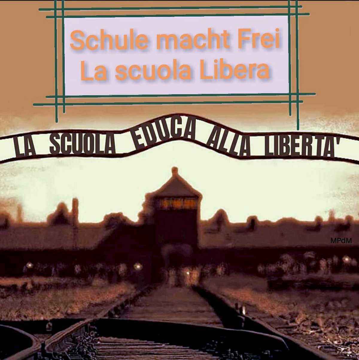 post della Lega su Auschwitz