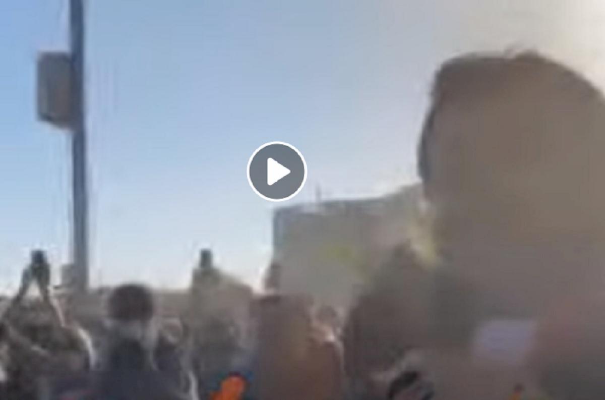 salvini a mondragone, contestazioni